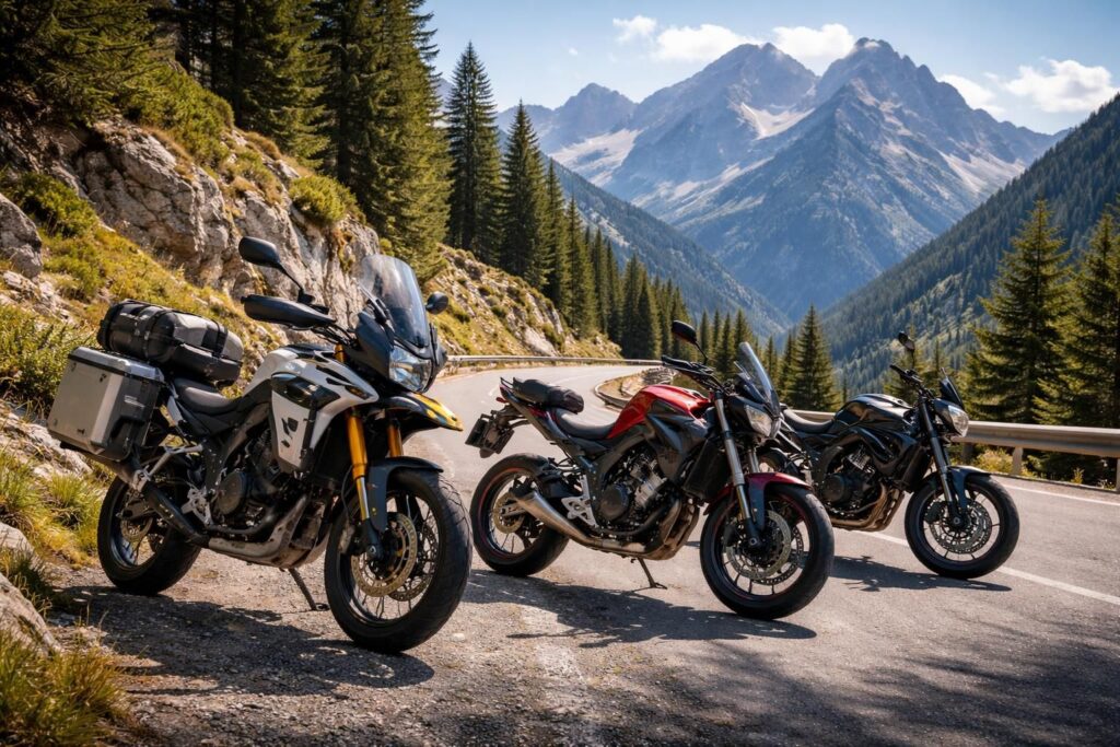 découvrez comment choisir la moto idéale pour rouler en montagne, avec nos conseils pour allier performance, confort et sécurité sur les routes sinueuses.