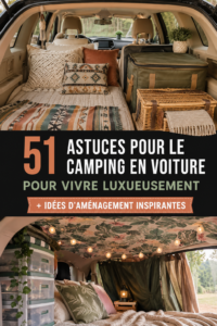 Un camping automobile luxueux avec un aménagement confortable et pratique.