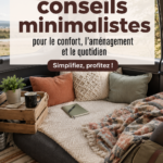 Un intérieur de voiture aménagé de façon minimaliste pour un confort quotidien