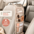 Organisateur de voiture coloré et pratique pour un intérieur de véhicule soigné