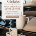 Voiture familiale bien organisée avec des rangements pratiques