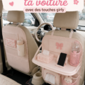 Un ensemble d'accessoires roses trendy pour une touche girly
